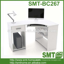 pretty white computer table/desk wooden board home use